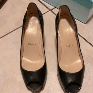 Black every day Christian louboutin pumps, They are very simple very comfortable